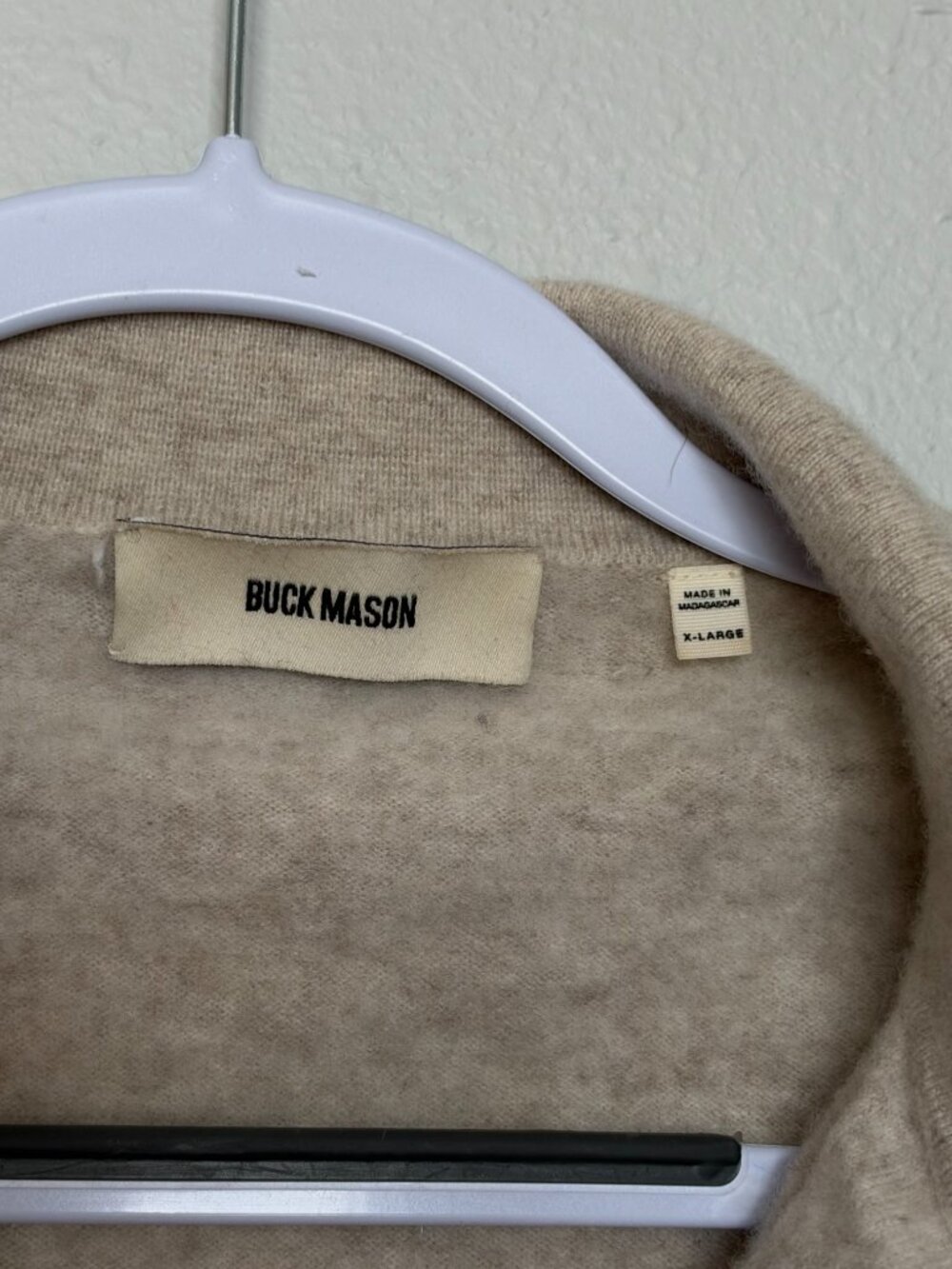 Buck Mason XL Cashmre Sweater - Picture 5 of 5